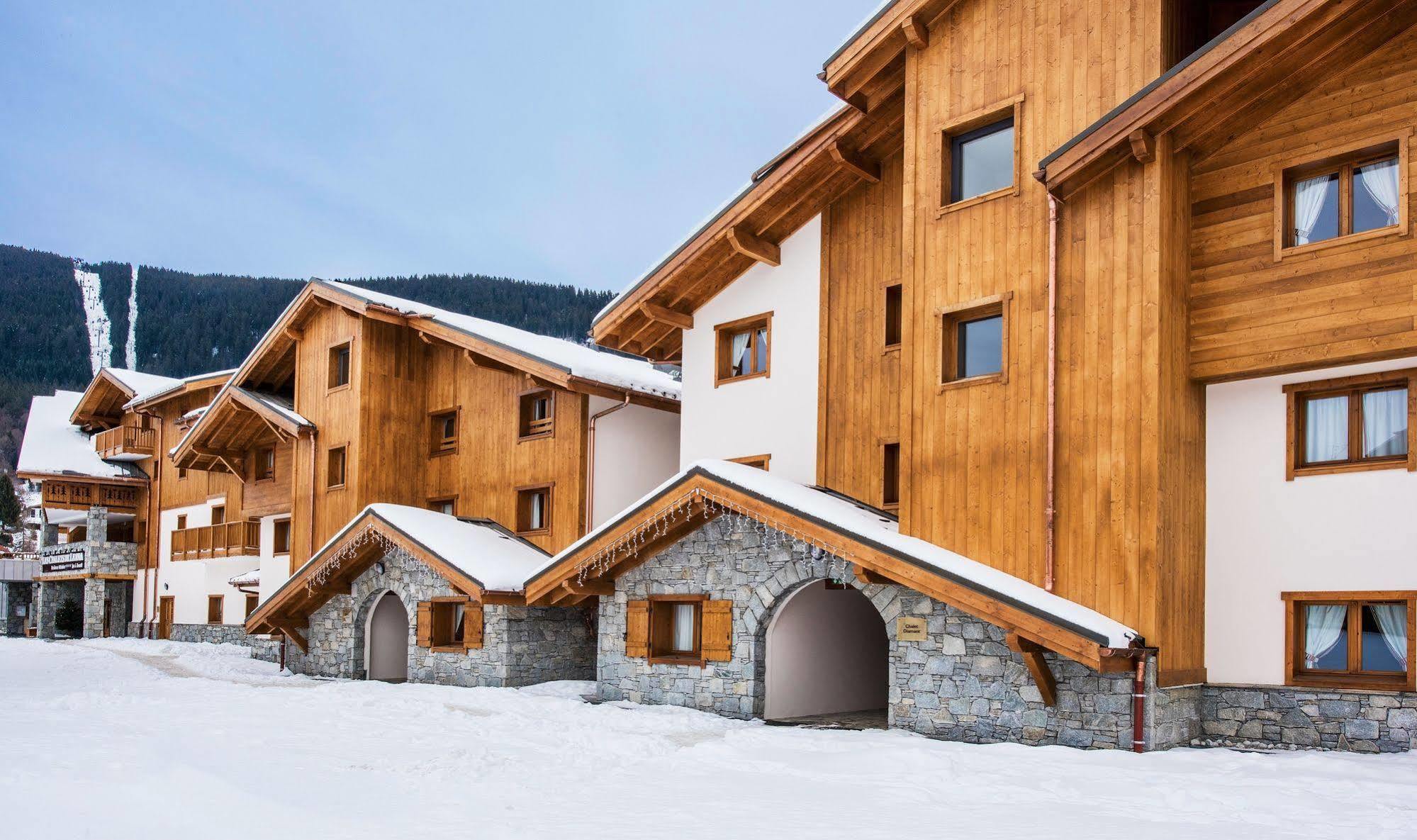 Cgh Residences And Spa Les Chalets De Leana Les Carroz-d'Araches Exterior foto