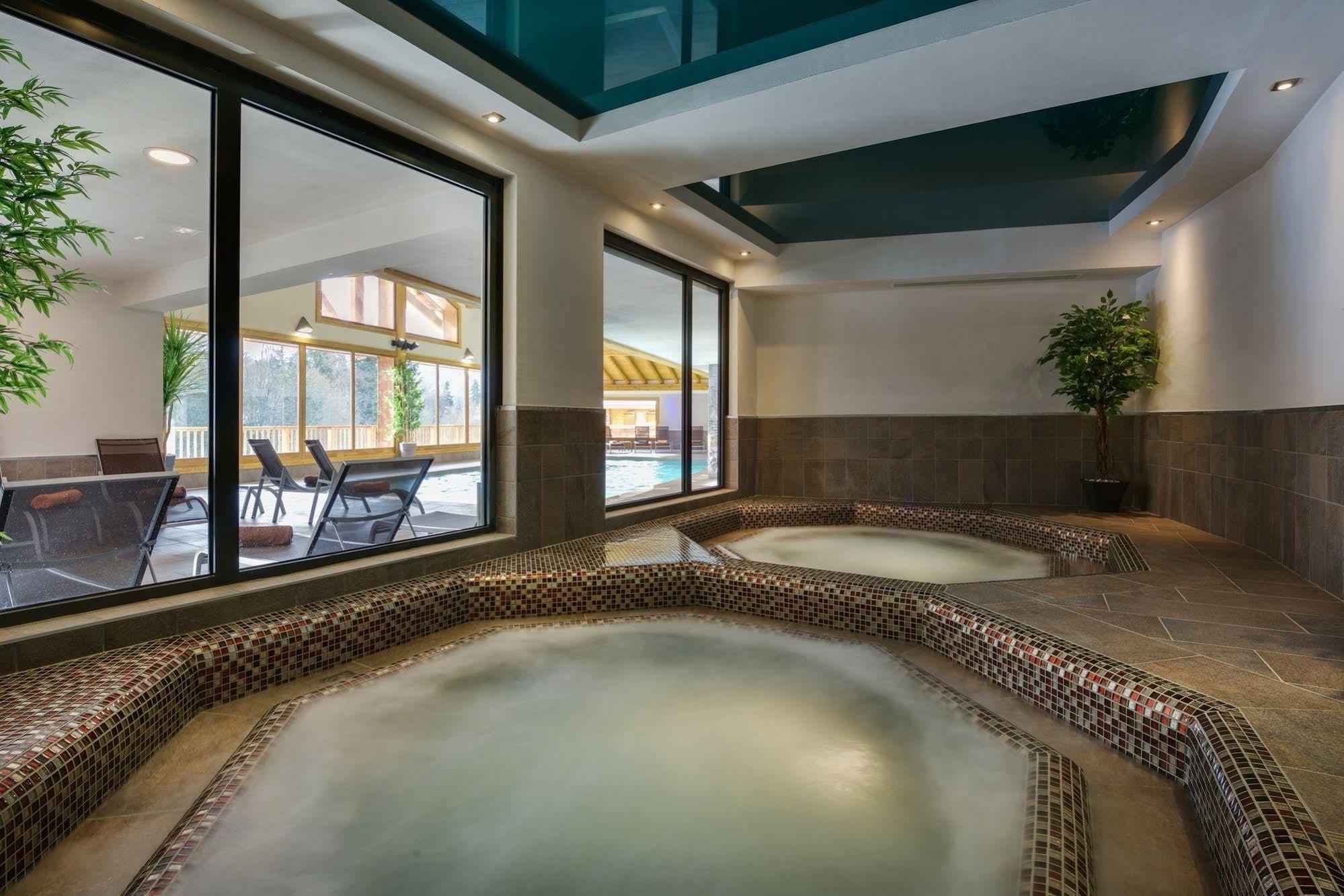 Cgh Residences And Spa Les Chalets De Leana Les Carroz-d'Araches Exterior foto