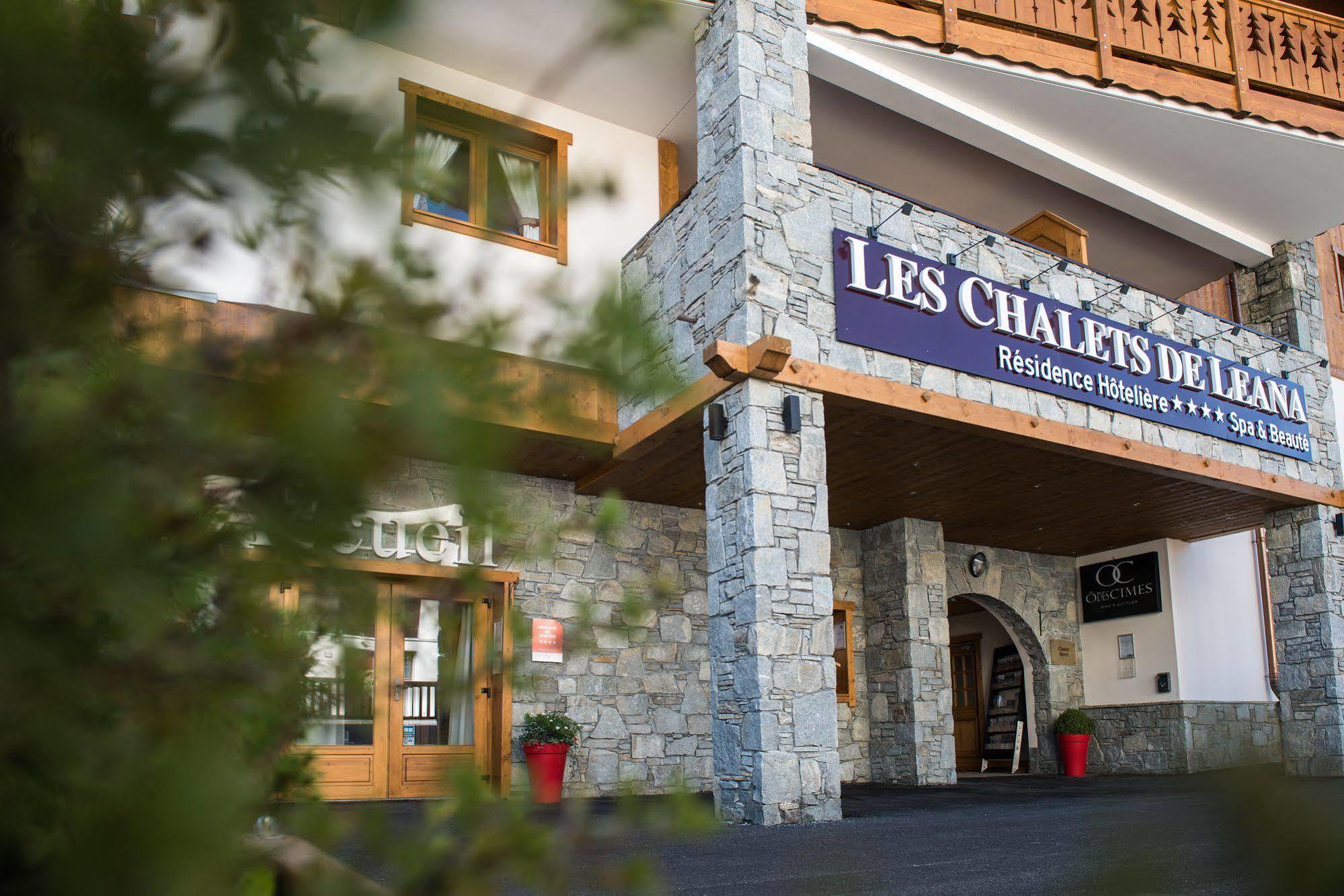 Cgh Residences And Spa Les Chalets De Leana Les Carroz-d'Araches Exterior foto